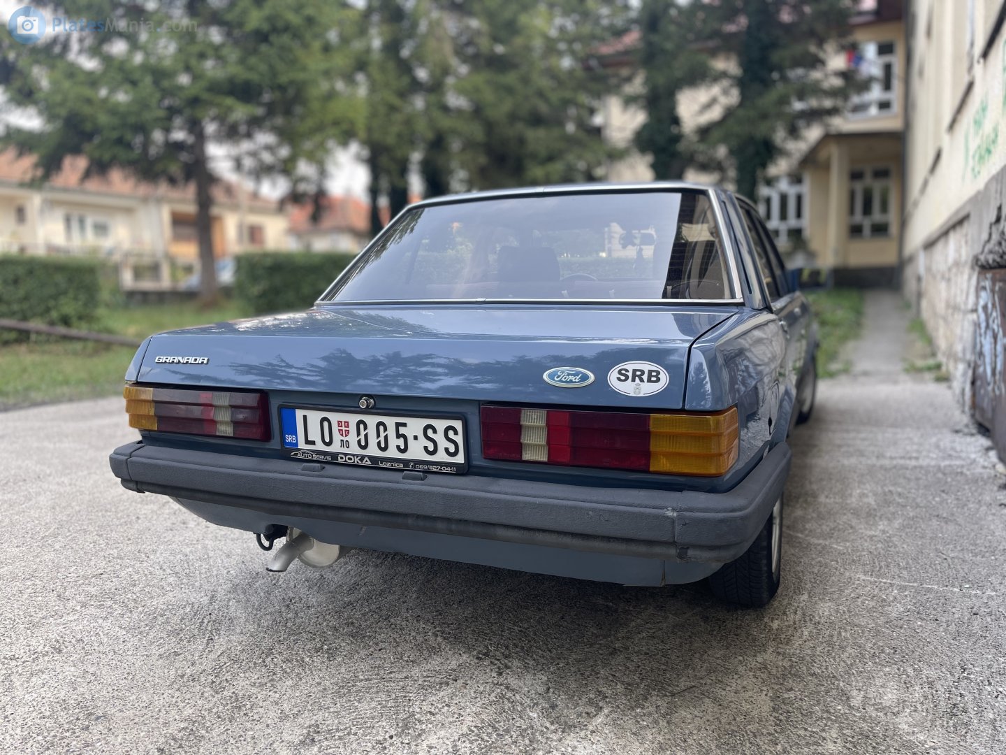 LO 005-SS, Ford Granada 2nd gen 4-door Sedan (GFU; EU-market), 1977–1985