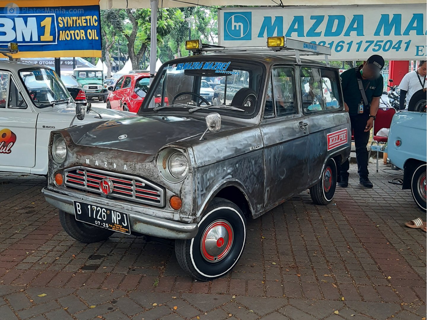 B 1726 NPJ, Mazda Porter 1st gen Van (KBDBV), 1968–1976