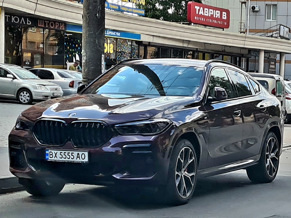 BX 5555 AO, BMW X6 3rd gen (G06), 2019–