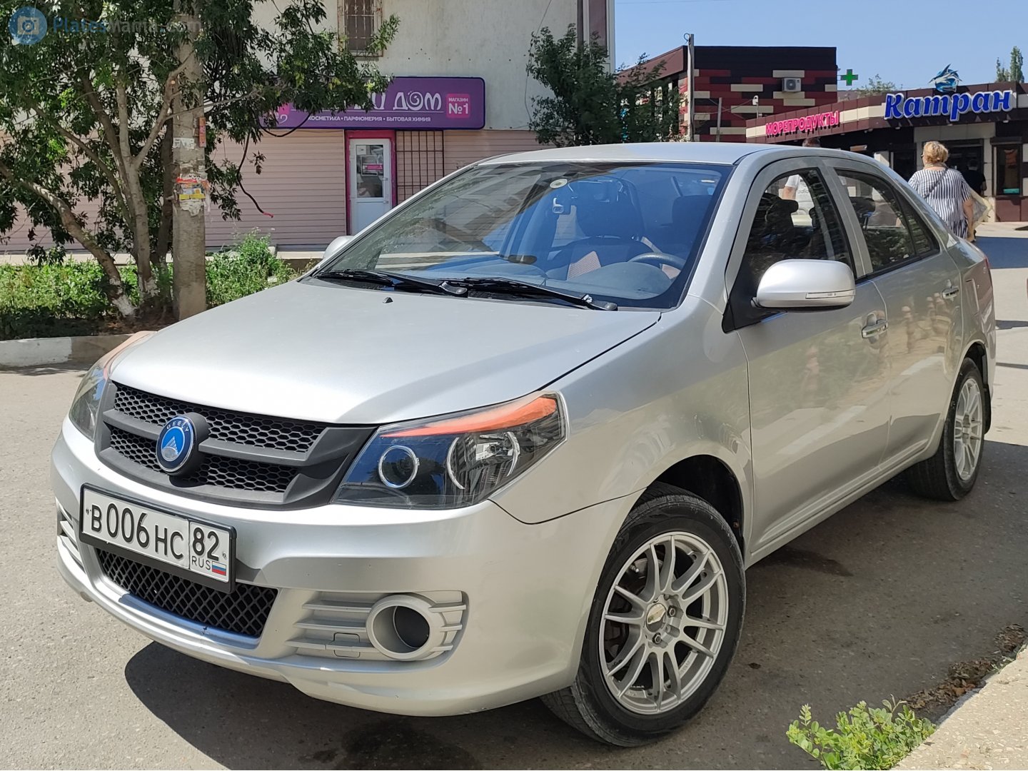 в 006 нс 82, Geely GC6 1st gen, 2014–2016