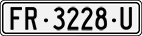License plate of Switzerland, Dealer (with 