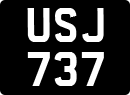 License plate of the United Kingdom, 1932 year system