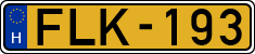 license plates of Hungary, Commercial vehicles (1990)