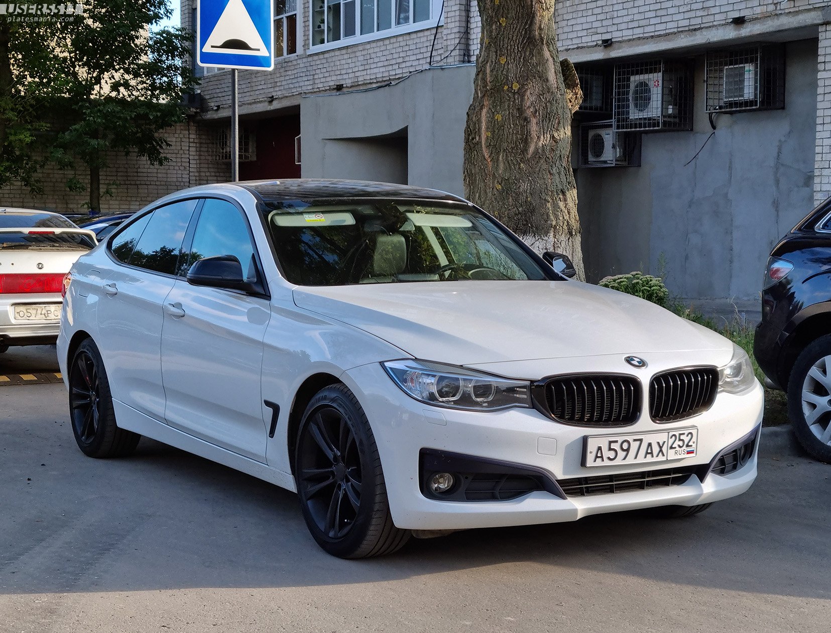 а 597 ах 252, BMW 3 Series 6th gen Gran Turismo (F34), 2013–2019