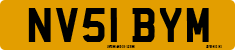 License plate of the United Kingdom, 2001 year system