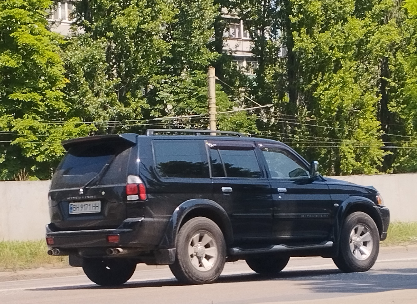 BH 9171 HH, Mitsubishi Pajero Sport 1st gen (K80/K90/PA/PA), 1996–2008