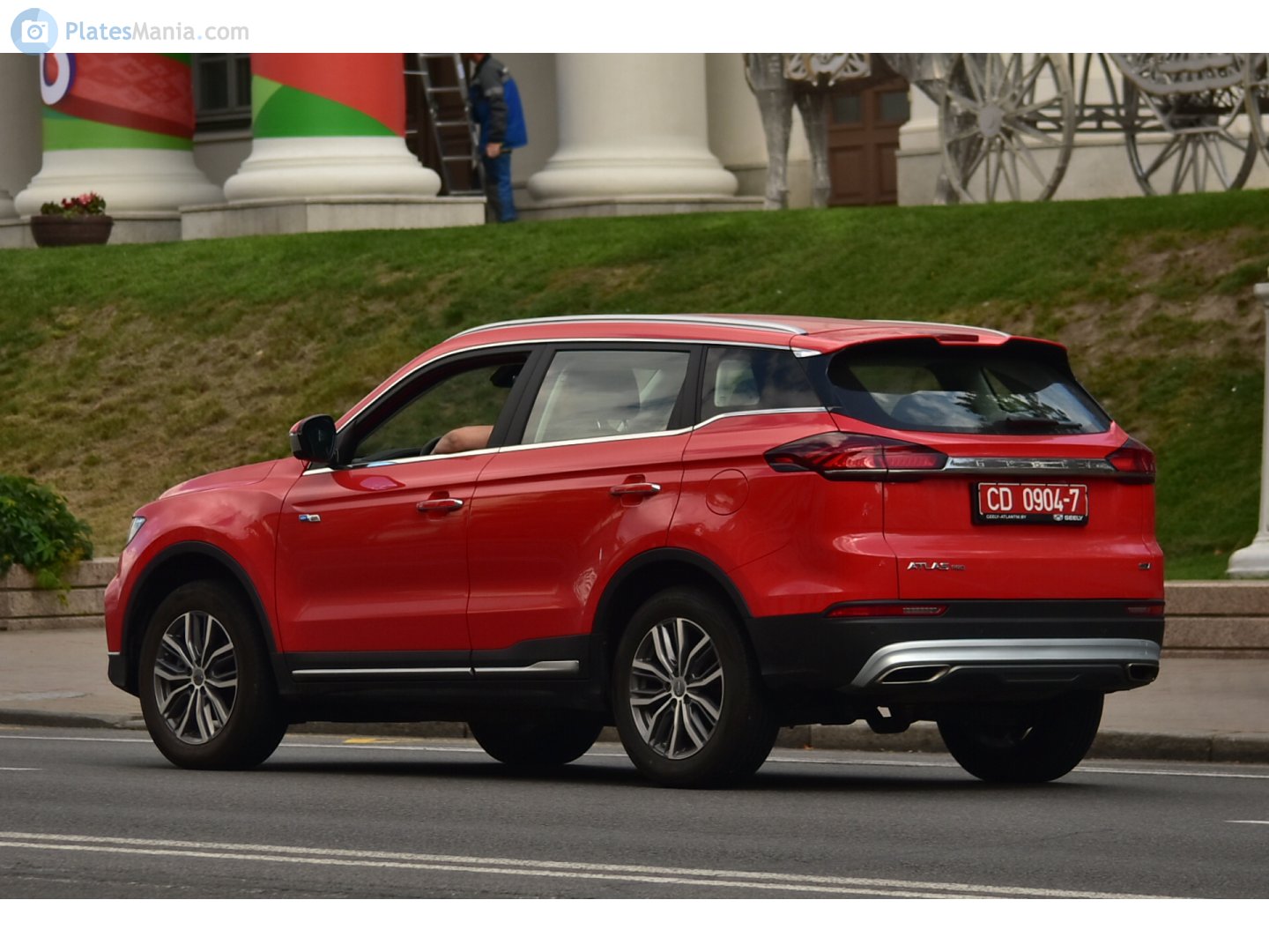 CD 0904-7, Geely Atlas 1st gen Pro (NL-3B; CIS-market), facelift, 2021–2024