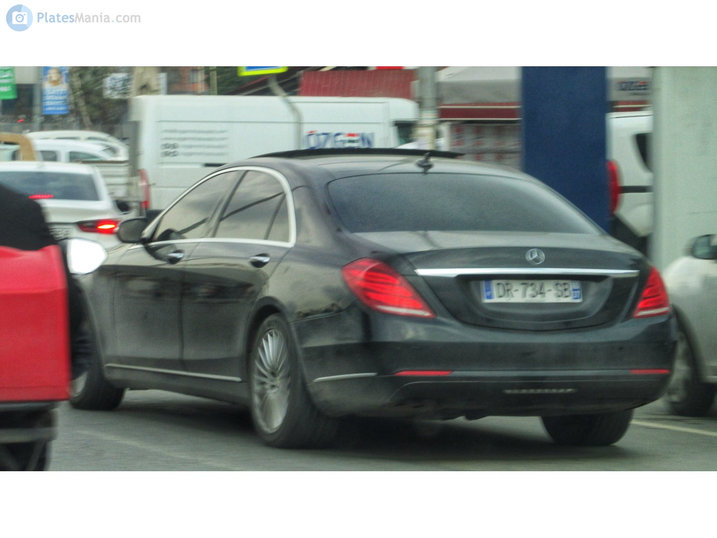 DR-734-SB, Mercedes-Benz S-Klasse 8th gen Sedan (W222/V222), 2013–2020
