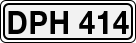 License plate of Sweden, Regular plates