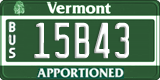 Vermont, Apportioned (12A34)