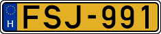 license plates of Hungary, Commercial vehicles (1990)