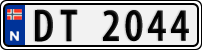 License plate of Norway, Trailers, motorcycles, special vehicles