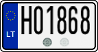 License plate of Lithuania, Oldtimers