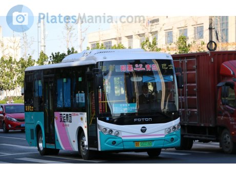 鲁B·02218D, Foton BJ6105