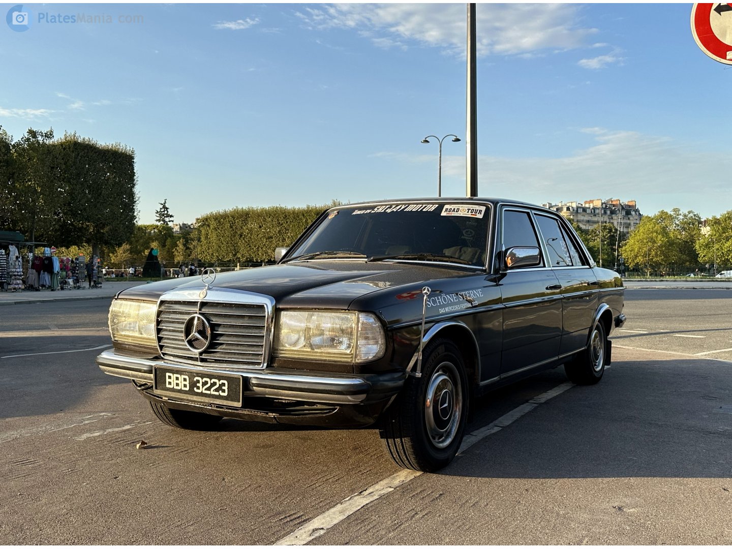 BBB 3223, Mercedes-Benz E-Klasse 200–300 Sedan (W123), 1975­–1986
