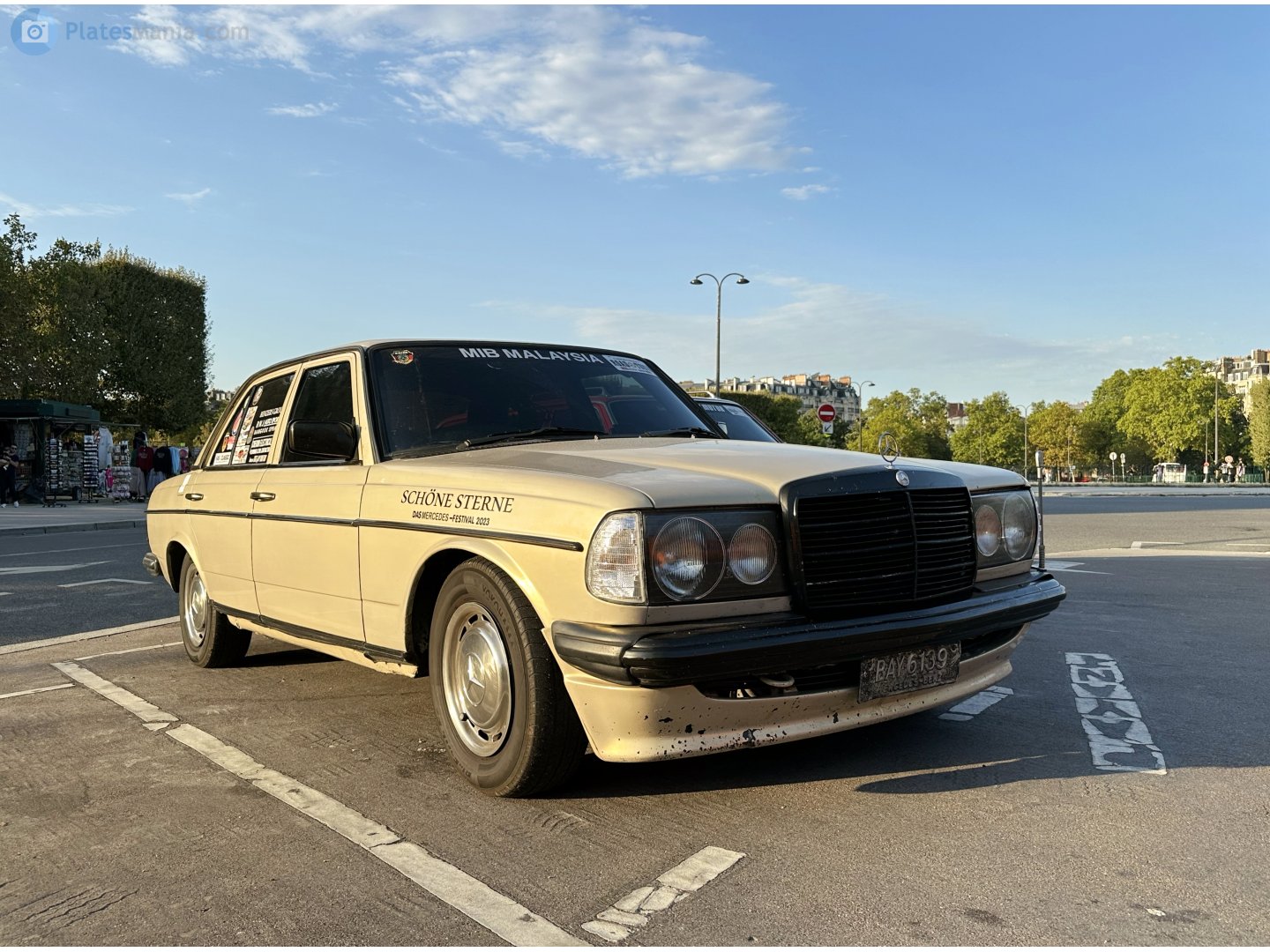 BAY 6139, Mercedes-Benz E-Klasse 200–300 Sedan (W123), 1975­–1986