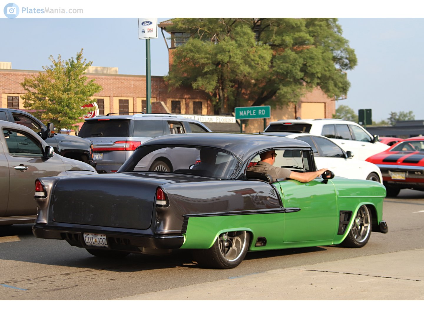 CU1 J3Z, Chevrolet 210 2nd gen 1955 2-door Hardtop (2154-1037; A-body), 1954–1955