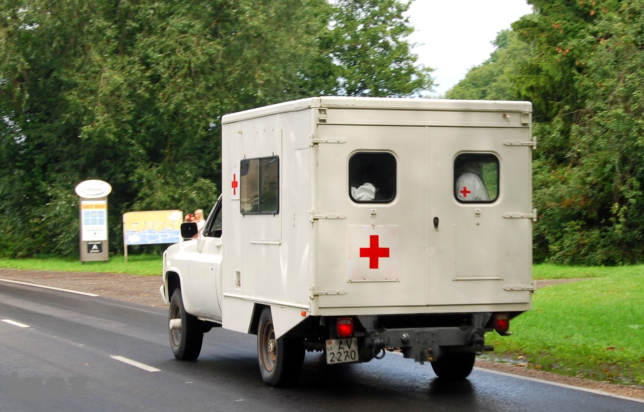 AV-2270, Chevrolet CUCV M1010 Ambulance, 1984–1987