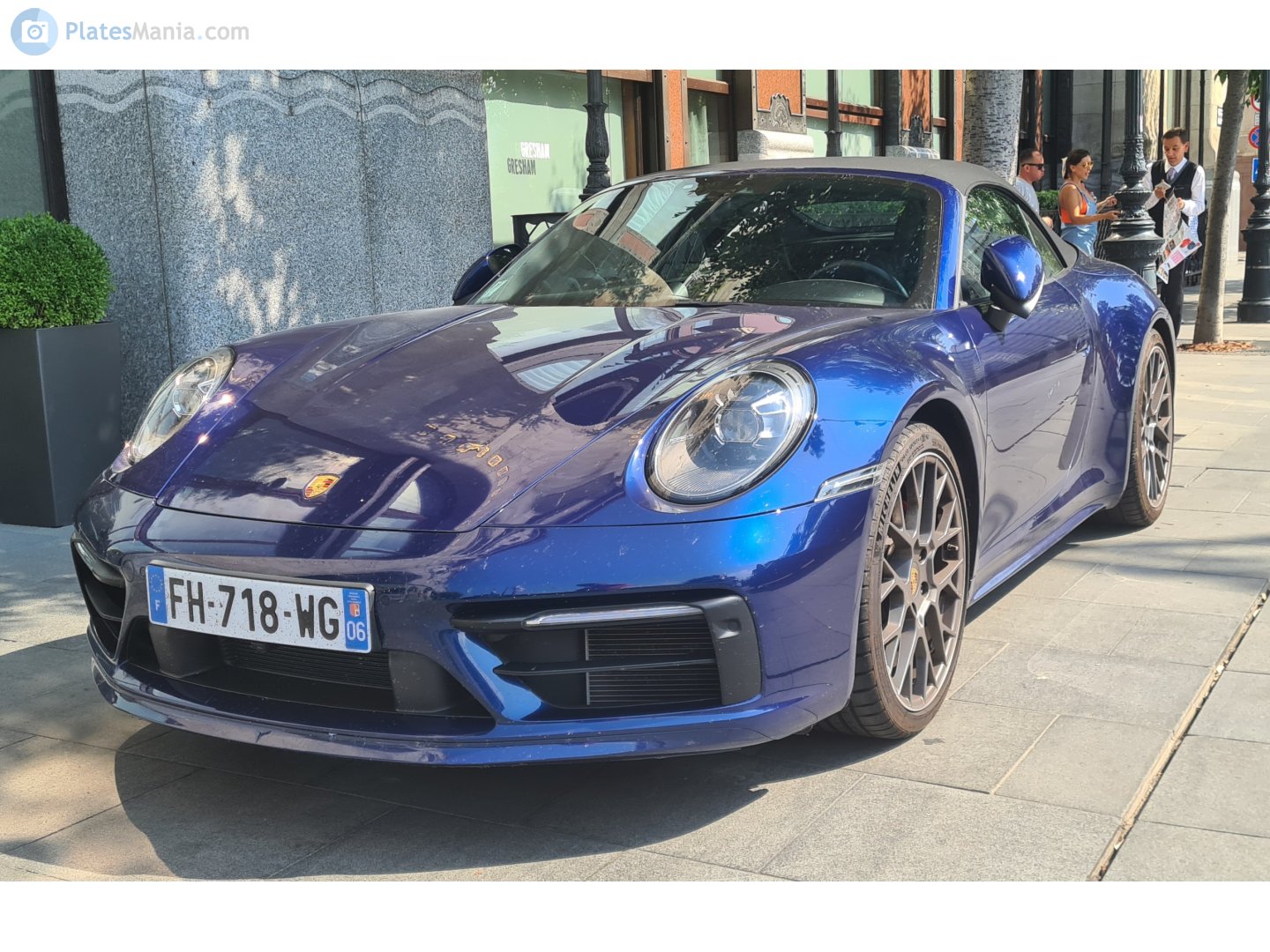 FH-718-WG, Porsche 911 8th gen Cabrio (992.1), 2019–2024