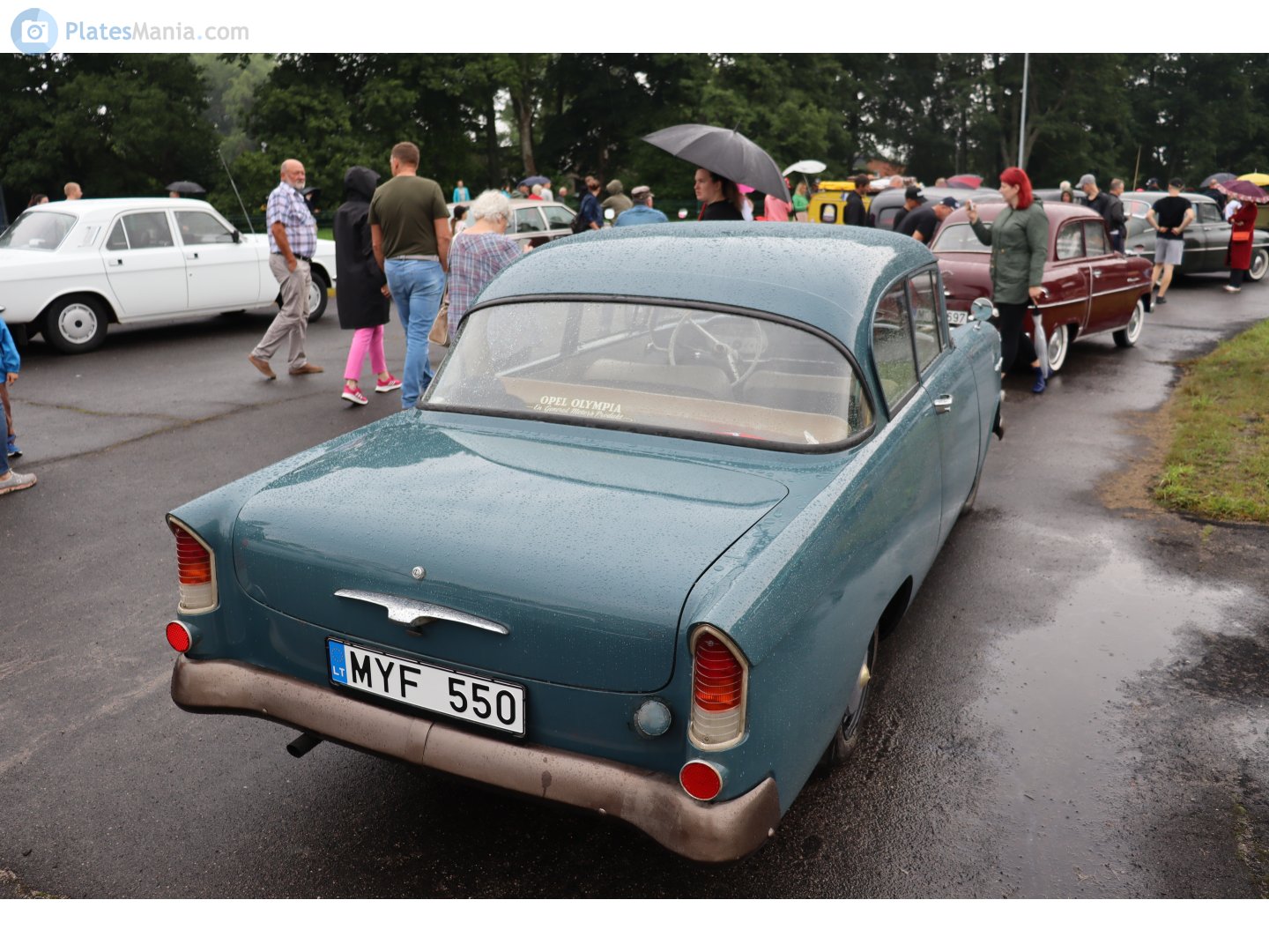 MYF 550, Opel Olympia 4th gen 2-door Sedan (P1), 1957–1959