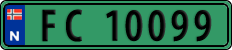 License plate of Norway, Commercial vehicles