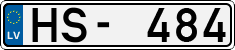 License plate of Latvia, Regular car plates