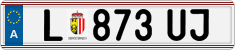 License plate of Austria, Regular plates