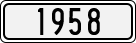 License plate of Sweden, Vanity Plates