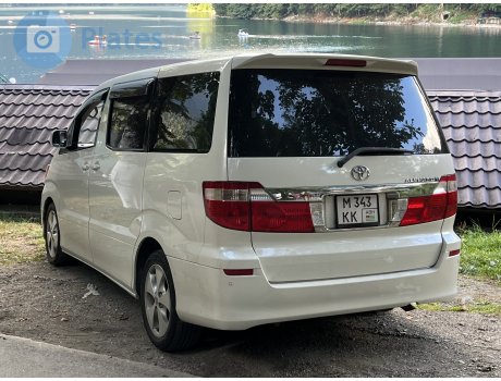 м343кк, Toyota Alphard