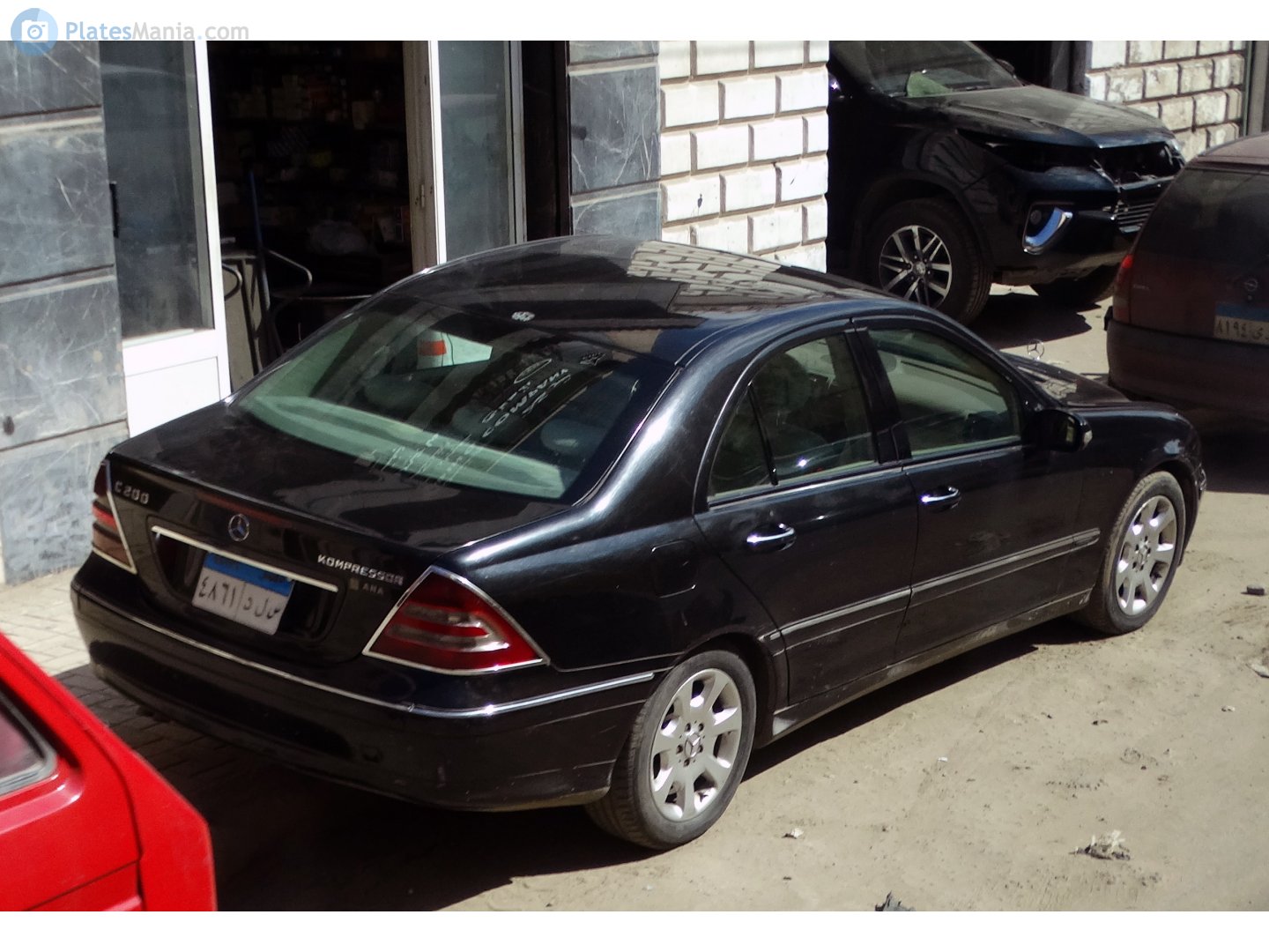 ٤٨٦١ دلس, Mercedes-Benz C-Klasse 2nd gen Sedan (W203), 2000–2007