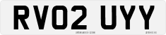 License plate of the United Kingdom, 2001 year system