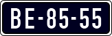 License plate of the Netherlands, Imported oldtimers (commercial vehicles)