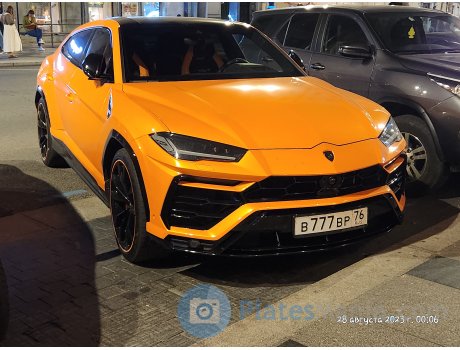 в777вр76, Lamborghini Urus
