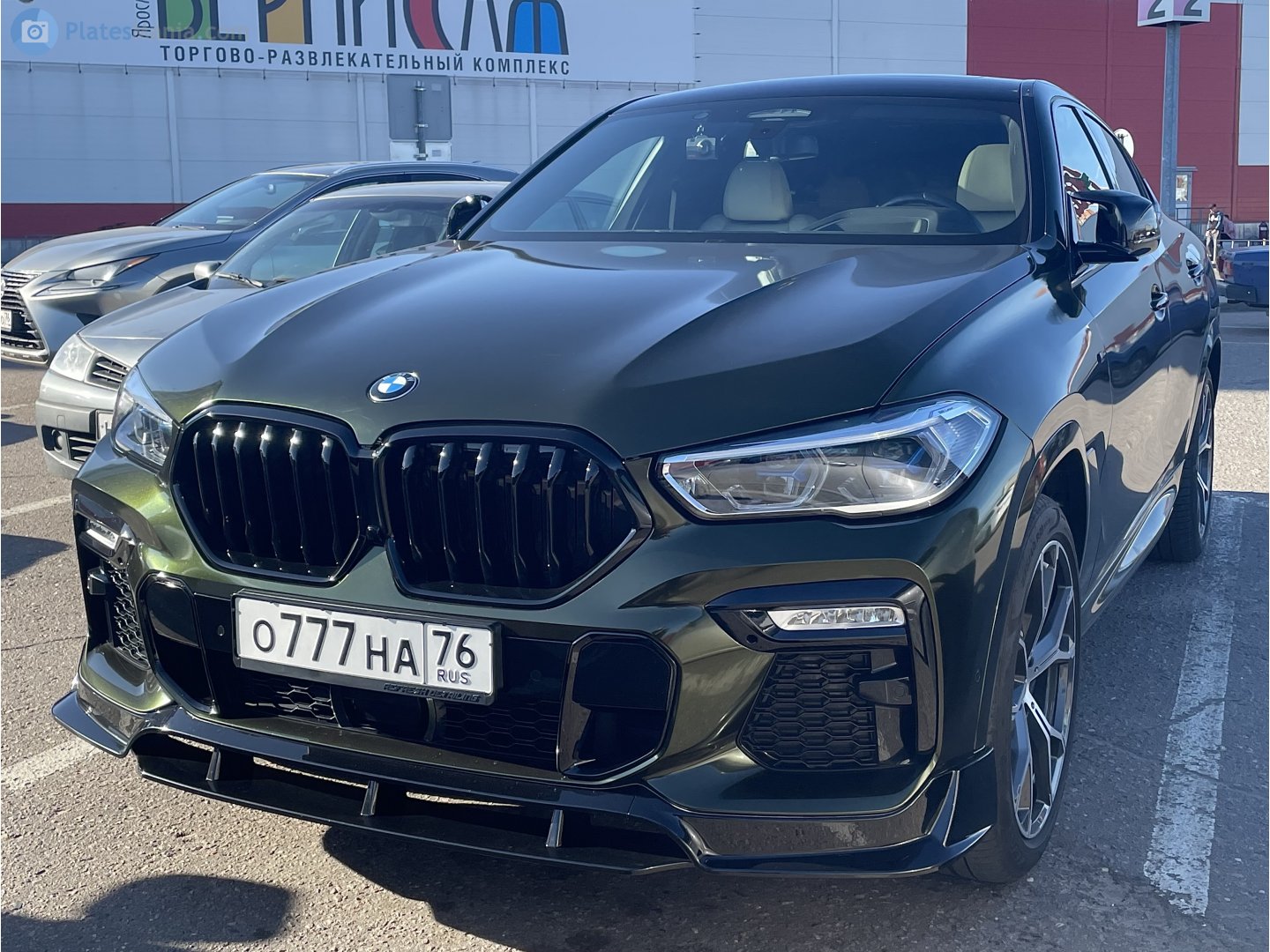 о 777 на 76, BMW X6 3rd gen (G06), 2019–