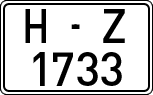 License plates of Spain, 1971 year series