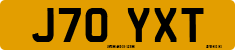 License plate of the United Kingdom, 1983 year system