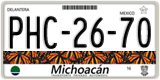 Michoacán, Cars (AAA-00-00)