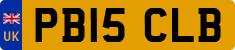 License plate of the United Kingdom, 2001 year system