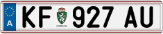 License plate of Austria, Regular plates