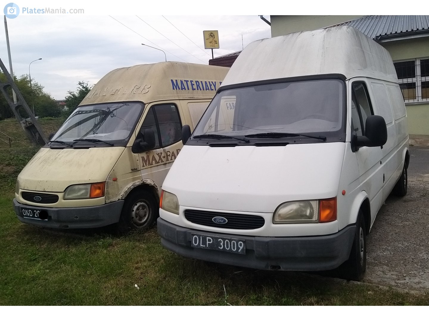 OLP 3009, Ford Transit 2nd gen Van, 1985–2003