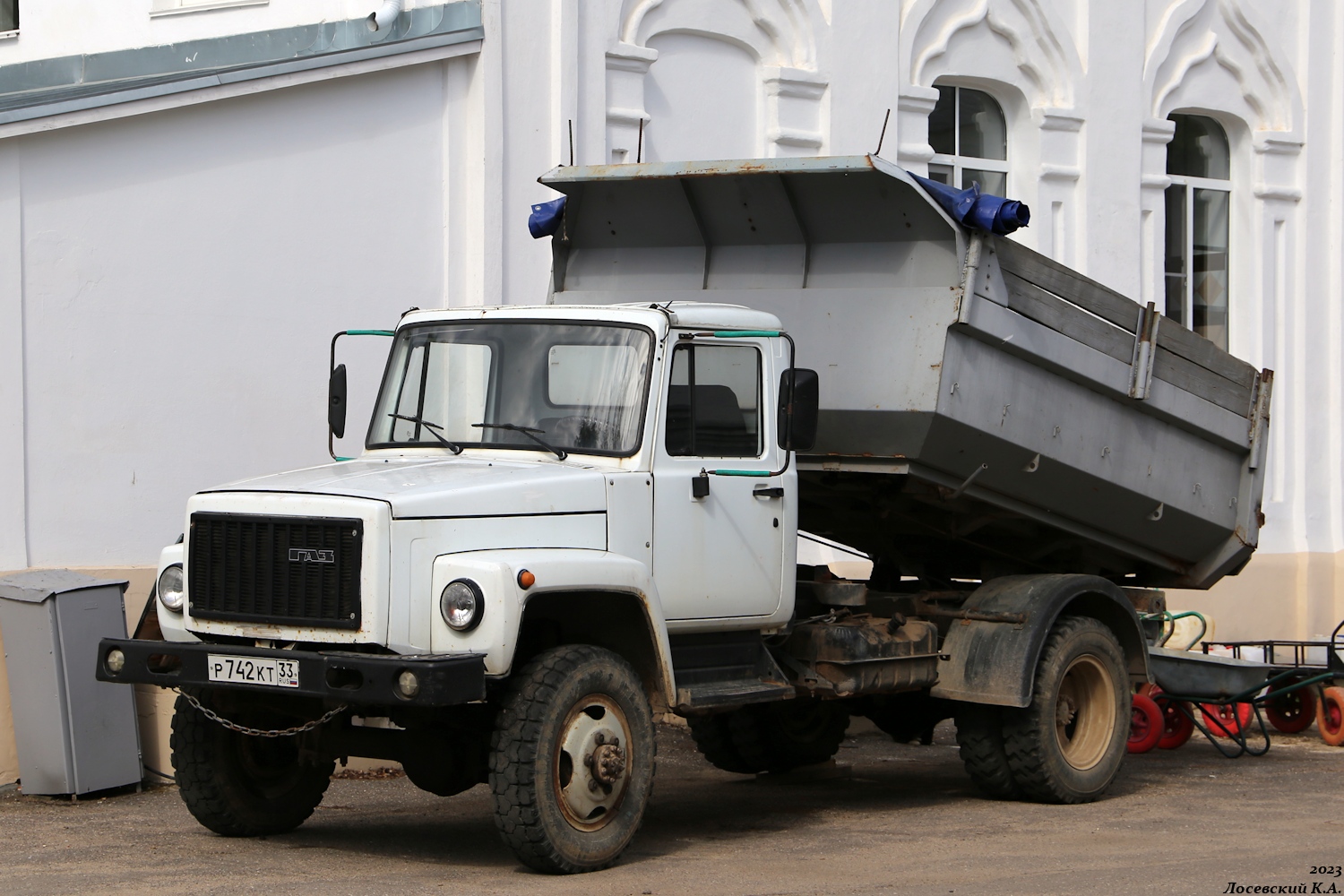 р 742 кт 33, GAZ 3308 САЗ-25062, 2009–