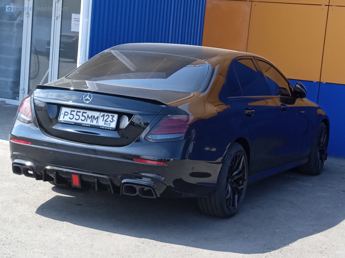 р 555 мм 123, Mercedes-Benz E-Klasse 5th gen Sedan (V213/W213), 2016­–2020