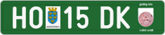License plate of Austria, Export transit plates