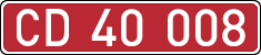 License plates of Spain, Diplomatic