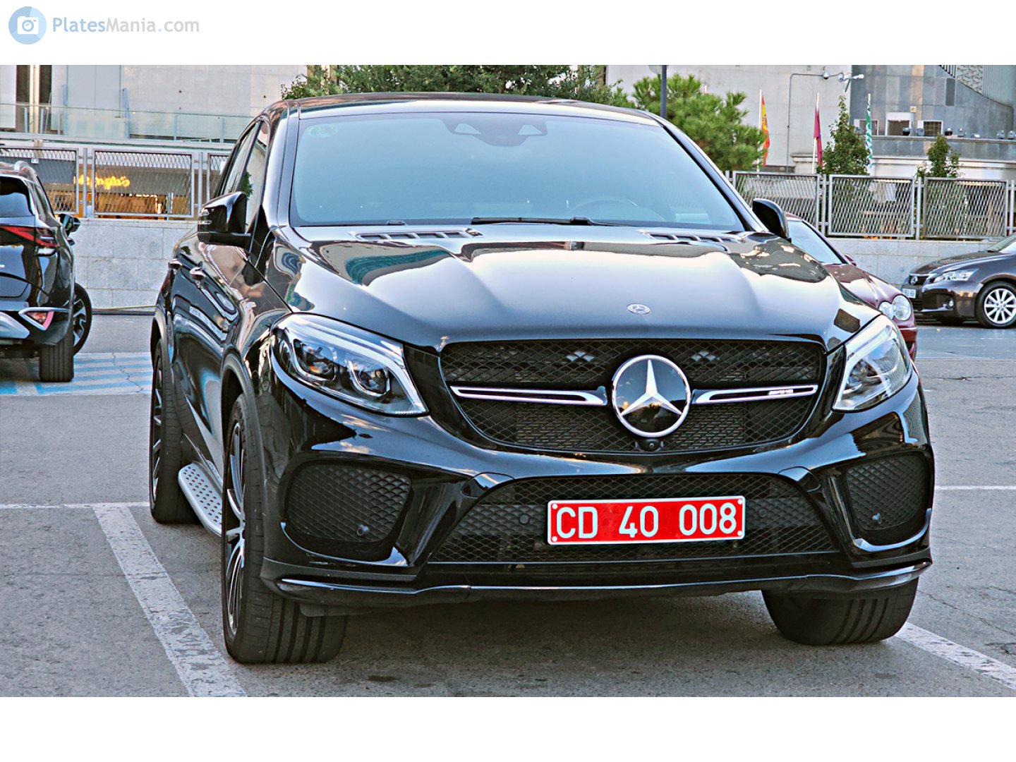 CD 40 008, Mercedes-Benz GLE-Klasse 1st gen Coupé (C292), 2015–2019