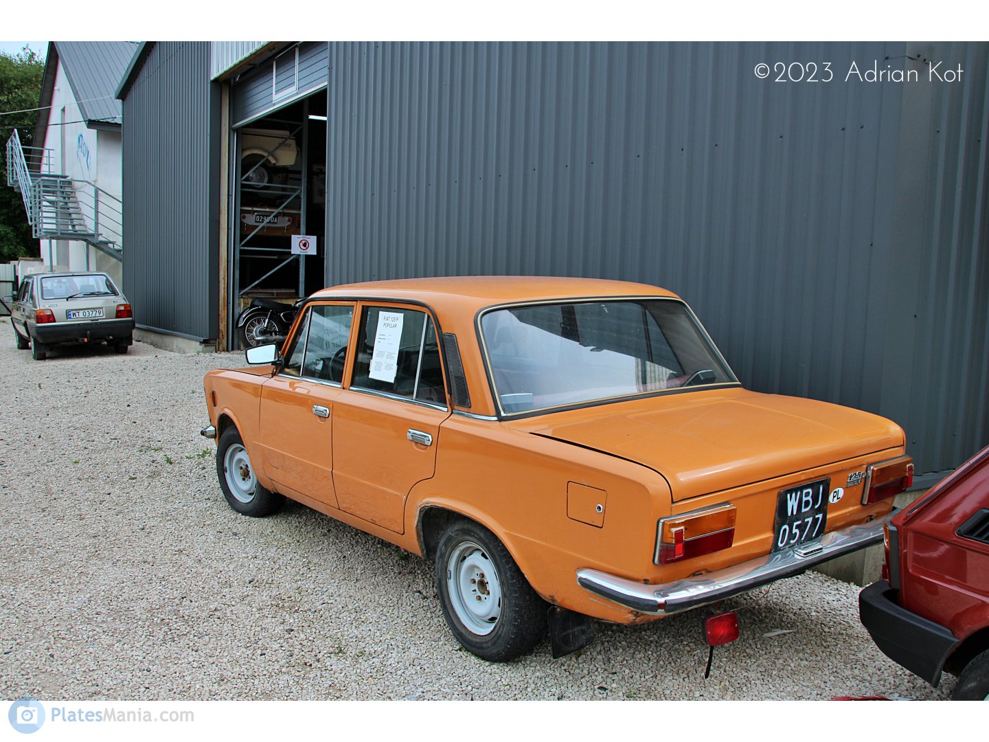 WBJ 0577, FSO 125p 1st gen Sedan, 1983–1991