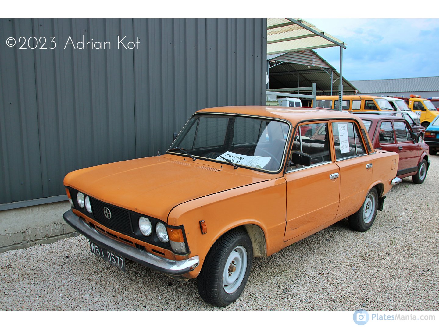 WBJ 0577, FSO 125p 1st gen Sedan, 1983–1991