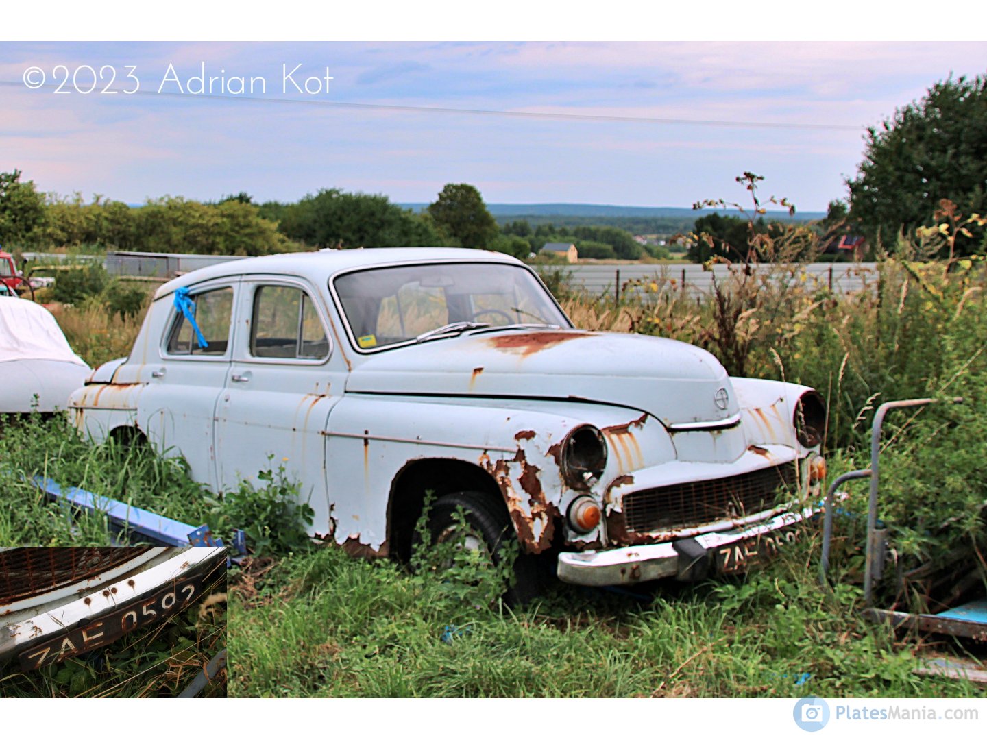 ZAE 0592, FSO Warszawa 203/204/223/224 4-door Sedan, 1964–1973