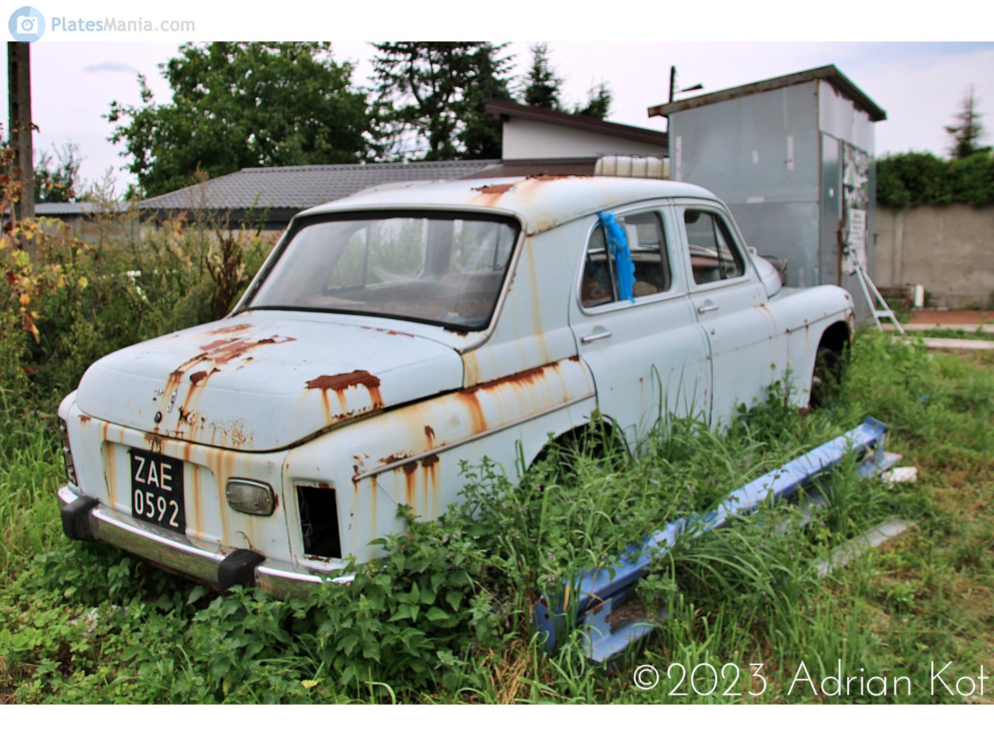 ZAE 0592, FSO Warszawa 203/204/223/224 4-door Sedan, 1964–1973