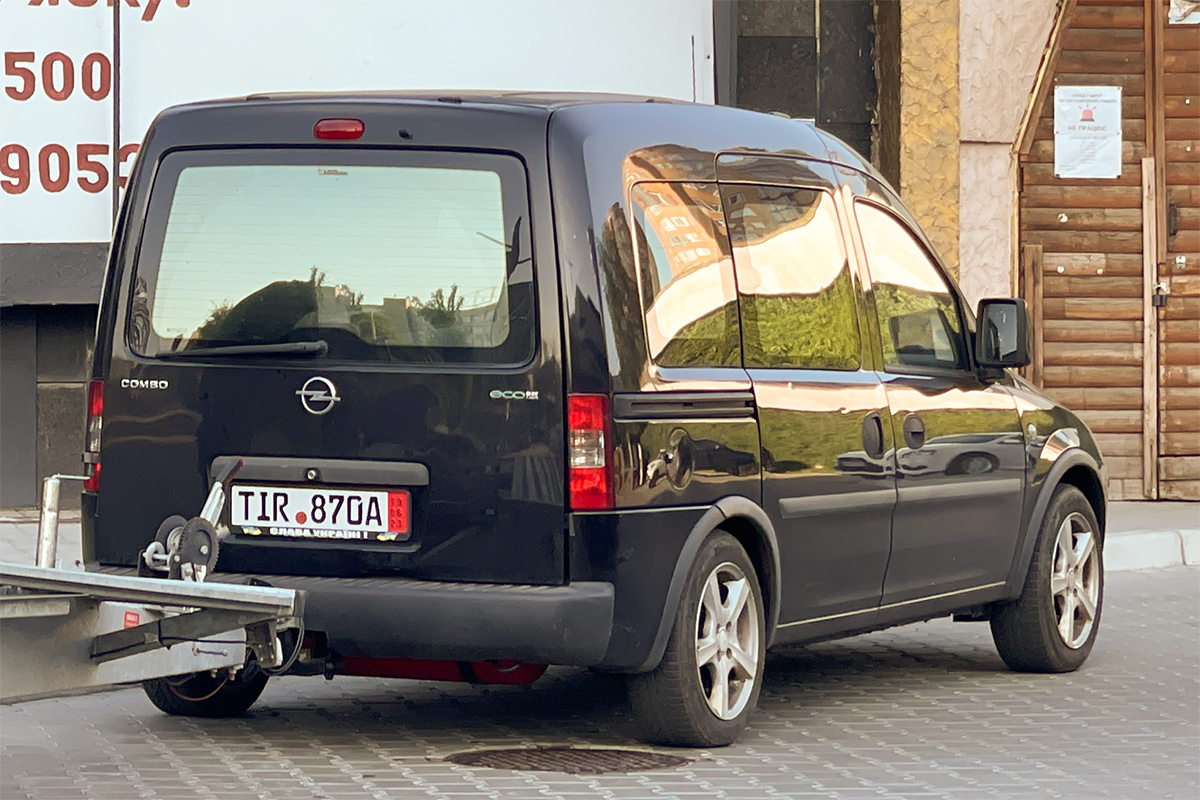 TIR 870 A, Opel Combo 3rd gen Combi/Tour (C; X01), 2001–2010